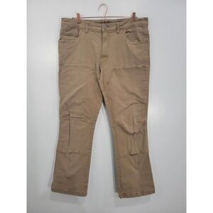 RedHead Ranch Mens 38x34 Tan Canvas Double Knee Work Pants Ranch Fit Boot Cut